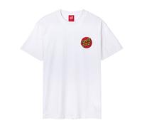 T-shirt Santa Cruz Dot Chest blanc Santa Cruz