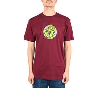 T-Shirt Santa Cruz Hand Dot Avant S/S - Cerise Foncée