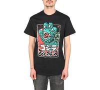 T-Shirt Santa Cruz Vs GODZILLA À Manches Courtes - Noir