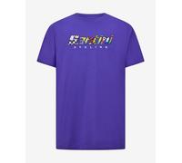 Santini 60 Years Short Sleeve T-shirt Violet S Homme,Femme Viola