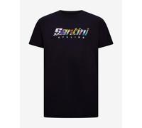 Santini 60 Years Short Sleeve T-shirt Noir XL Homme,Femme Black