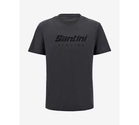 T-shirt Santini Brand manches courtes noir pur - XXL