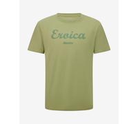 T-shirt Santini x Eroica Strada manches courtes vert clair - XXS