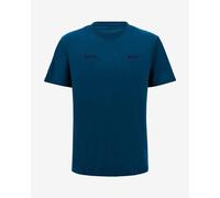 T-shirt Santini X Pirelli Sport Club manche courte bleu pétrole - M