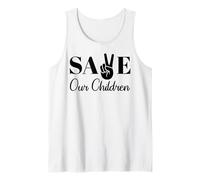 T-Shirt Save Our Kids - End Child Trafficking Débardeur