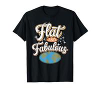 T-Shirt sceptique Flat Earth Believer and Alternative Science T-Shirt