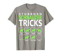 T-Shirt Schnauzer | Stubborn Schnauzer Tricks Dog T-Shirt T-Shirt