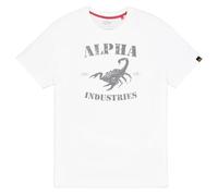 T-shirt Scorpion Alpha Industries - White 3XL