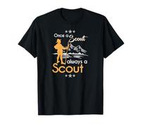 T-shirt Scout - Once a scout always a scout. T-Shirt