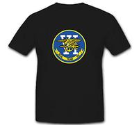 T-shirt Seal Team 6 Navy Seals US Army Military Patch Coat of Army #7287, Noir , XL
