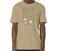 T-Shirt Secret Plan - Parodie Minus et Cortex - Tee Shirt Homme Beige foncé (XL)