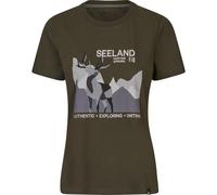 T-shirt Seeland Sadie femme Vert pin M