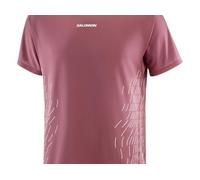 T-shirt Sense Aero Gfx Nocturne Whisper White - Tee Shirt Mc | Salomon L