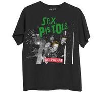 T-shirt sexpistols cover photo unisexe noir taille xl Noir G
