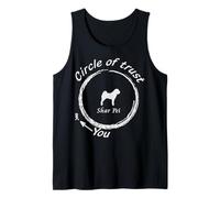 T-Shirt Shar Pei | Shar Pei Circle of Trust Dog T Shirt Débardeur