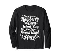 T-Shirt « She Wore A Raspberry Beret » Manche Longue