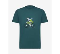 T-shirt Shimano Sentiero à manches courtes bleu marine - L