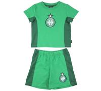 T-shirt + Short - AS SAINT ETIENNE - Bébé Garçon - Vert - Manches Courtes - Coton 18 mois