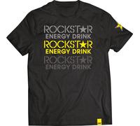T-shirt SHOT ROCKSTAR URBAN noir L