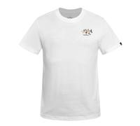 Alpha Industries Alpha Signature Camo T-Shirt pour homme Taille L - Blanc