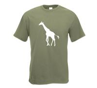 T-Shirt Silhouette De Girafe Imprimé Funshirt Design
