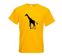 T-Shirt Silhouette De Girafe Imprimé Funshirt Design