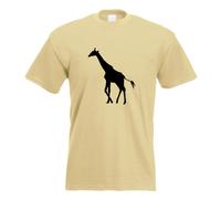 T-Shirt Silhouette De Girafe Imprimé Funshirt Design