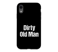 T-Shirt Silly Dirty Old Man Coque pour iPhone XR