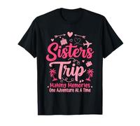 T-Shirt Sisters Trip 2026 pour Femmes Filles sœurs Vacances Voyage T-Shirt