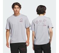 T-SHIRT SKATEBOARDING x MARK GONZALES NOT AMUSED Halo Silver / Shadow Red XL