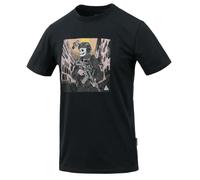 T-shirt Skeleton Direct Action - Black S
