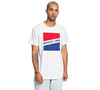 T shirt Slant Ss DC Shoes (Snow White) S