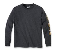 Carhartt Logo, sweat-shirt S Gris Foncé/Jaune Gris Foncé/Jaune