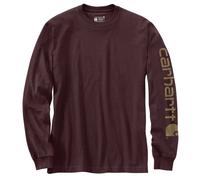 T-shirt Sleeve Logo manches longues - Violet PRT - CARHARTT - EK231 L