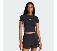 T-shirt slim 3 bandes Essentials Bébés Black / White 2XL