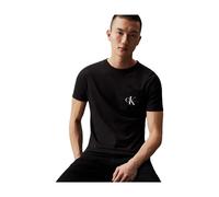 T-shirt Slim à Poche Core Monologo CK pour Homme Noir Taille S