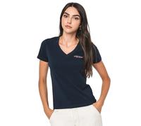 T shirt Guess Femme American Bleu Coton S