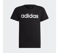 T shirt à manches courtes Enfant Adidas Essentils Logo Linear Noir