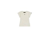T-shirt slim femme Alpha Industries World Gris S