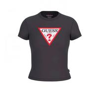 T-shirt slim femme Guess Iconic Noir M