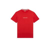 T-shirt slim logo brodÃ© Guess Rouge XL