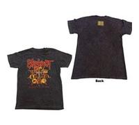 T-shirt slipknot chapeltown rag glitch unisexe noir taille s Noir G
