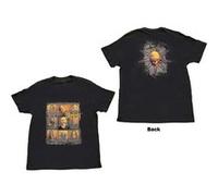 T-shirt slipknot fuck me up back print unisexe noir taille l Noir G