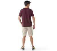 T-Shirt SMARTWOOL Perfect Crew Short Sleeve Tee (Eggplant) Homme XL