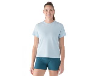 T-Shirt SMARTWOOL Perfect Crew Short Sleeve Tee Everyday (Winter SKy Heather) Femme L