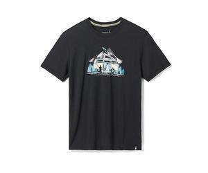 T-shirt Smartwool River Van (black) homme S