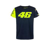 T-Shirt Sole Luna The Doctor VR46 Heritage pour Enfant, bleu Moto GP 3-4 ans