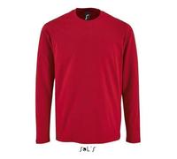 T-shirt Sol's Imperial Lsl - rouge XXL