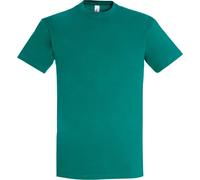 T-shirt SOLS Imperial pour hommes, manches courtes PC290 (2XL) (Émeraude)