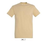 T-Shirt - Sol's - Imperial - Sable - Xxl - Manches Courtes Multicolore